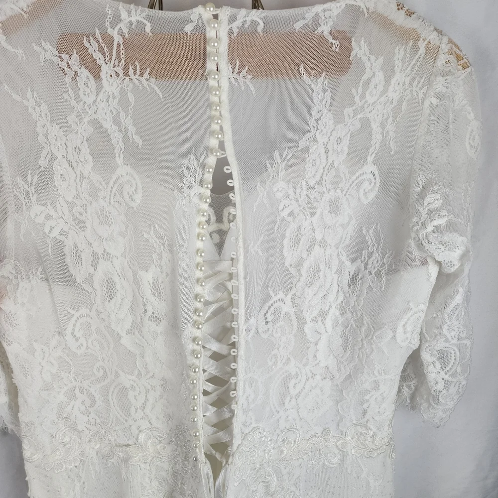 Never worn Svetlana Bridal Couture Plus Size Wedding Dress - Picture 11 of 16